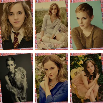 Emma Watson /Hermione /classic movie film poster/kraft paper/Retro BAR Poster/decorative painting
Emma Watson /Hermione /classic movie film poster/kraft paper/Retro BAR Poster/decorative painting