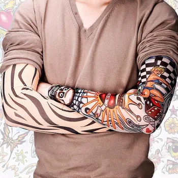 Nylon Tatoo Arm Stockings Arm Warmer Cover Elastic Fake Temporary Tattoo Sleeves For Men Women
Nylon Tatoo Arm Stockings Arm Warmer Cover Elastic Fake Temporary Tattoo Sleeves For Men Women