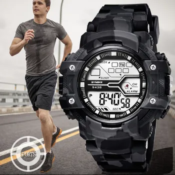 SYNOKE Men's watches Multi Function Military Sports LED Digital Dual Movement Sport Watch man electronic watch relogio digital
SYNOKE Men's watches Multi Function Military Sports LED Digital Dual Movement Sport Watch man electronic watch relogio digital