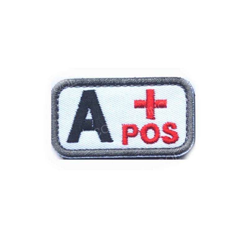 3D Blood Type Embroidery Patch A/B/O/AB+ Plus Tactical Morale Patch Military Badges Emblem Appliques Embroidered Patches
3D Blood Type Embroidery Patch A/B/O/AB+ Plus Tactical Morale Patch Military Badges Emblem Appliques Embroidered Patches