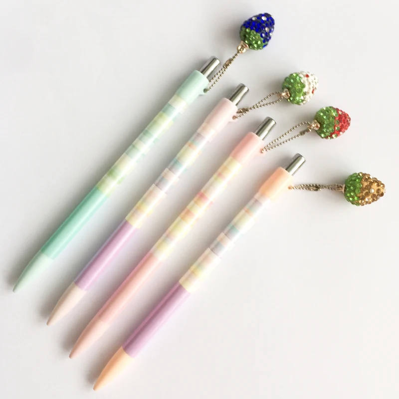Bling bling Strawberry Push Press Mechanical Automatic Pencil School Office Supply Student Stationery 0.5mm
Bling bling Strawberry Push Press Mechanical Automatic Pencil School Office Supply Student Stationery 0.5mm