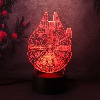 Star Wars Building Home Bar decor RGB bulb 3D 7 color change Night Light Touch Switch Gradient Mood Lighting Table Lamp gifts
Star Wars Building Home Bar decor RGB bulb 3D 7 color change Night Light Touch Switch Gradient Mood Lighting Table Lamp gifts