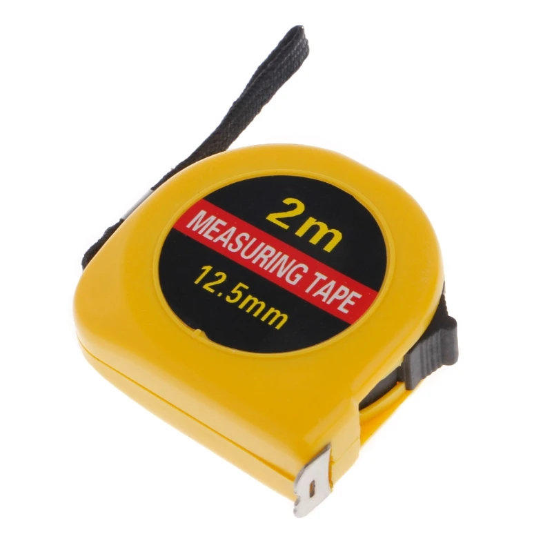 Mini 2m Retractable Tape Measure Ruler Tool Builders Home DIY Garage Ruler Yellow
Mini 2m Retractable Tape Measure Ruler Tool Builders Home DIY Garage Ruler Yellow