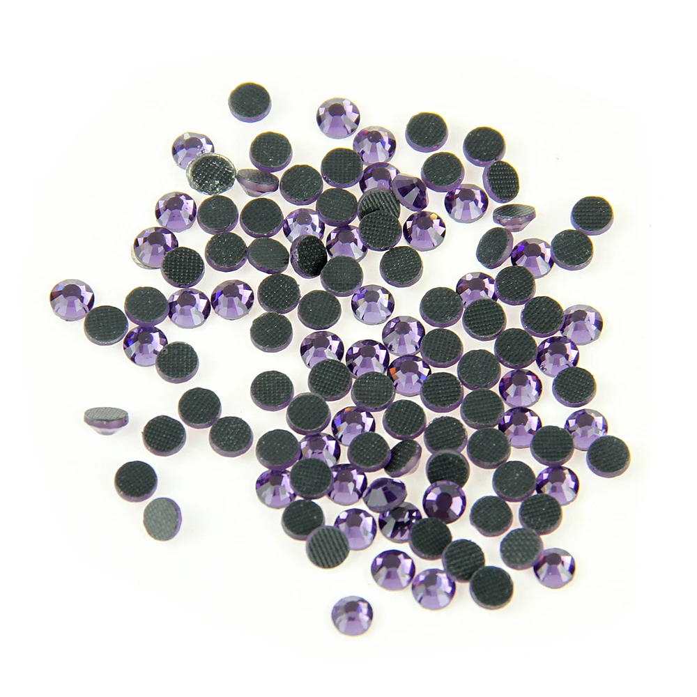 Violet Good Quality Hotfix Rhinestones 500 Gross ss10 2.7-2.9mm Crystal DMC Flatback Hot Fix Rhinestone Glass Strass 
Violet Good Quality Hotfix Rhinestones 500 Gross ss10 2.7-2.9mm Crystal DMC Flatback Hot Fix Rhinestone Glass Strass
