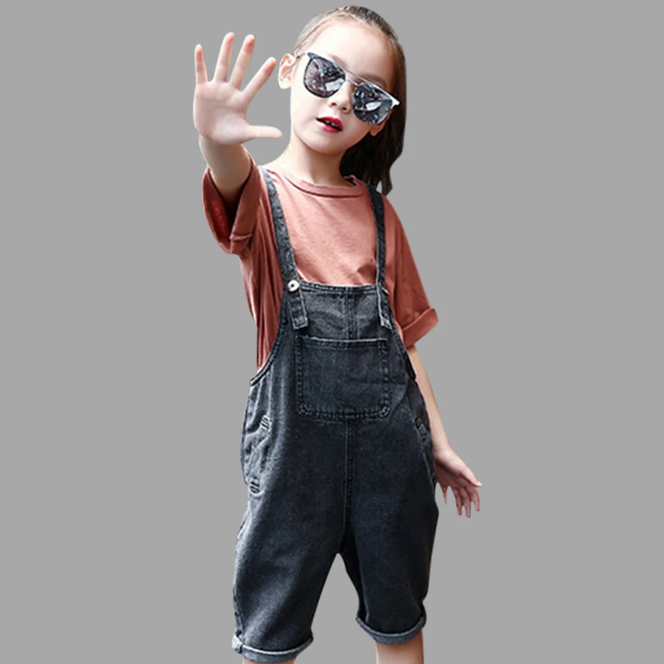 Children's Clothing For Girls Summer Clothes For Children Shirt+Denim Jumpsuit 2 Pcs Casual Children Clothes 4 6 8 10 12 Year
Children's Clothing For Girls Summer Clothes For Children Shirt+Denim Jumpsuit 2 Pcs Casual Children Clothes 4 6 8 10 12 Year