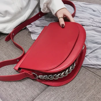 Bags for women handbag designer New Korean version of the wild Messenger bag shoulder bag simple fashion saddle bag
Bags for women handbag designer New Korean version of the wild Messenger bag shoulder bag simple fashion saddle bag