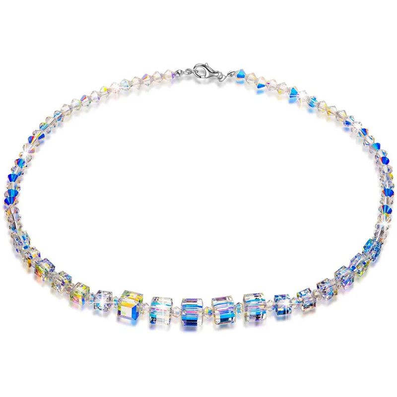 Fashion Crystal Beads Choker Necklaces For Women Handmade Female Wedding Party Jewelry
Fashion Crystal Beads Choker Necklaces For Women Handmade Female Wedding Party Jewelry