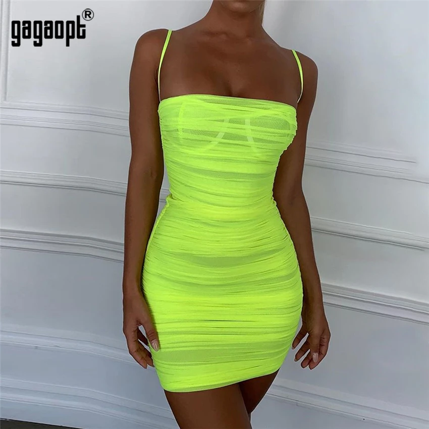 Gagaopt Summer See Through Mesh Dress Women Fashion Bodycon Dresses Ladies Sexy Club Dresses Vestidos Robes
Gagaopt Summer See Through Mesh Dress Women Fashion Bodycon Dresses Ladies Sexy Club Dresses Vestidos Robes