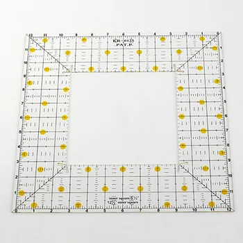 12/6 Intches Transparent Quilting Sewing Patchwork Ruler Cutting Tools Acrylic Thick Tailor Ruler Diy Apparel Sewing Tools
12/6 Intches Transparent Quilting Sewing Patchwork Ruler Cutting Tools Acrylic Thick Tailor Ruler Diy Apparel Sewing Tools