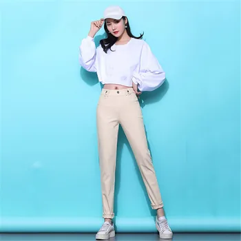 Casual Pants Women Khaki Harem Pants 2019 New Spring Autumn Korean High Waist Slim M-4XL Plus Size Pants Clothing Feminina LD825
Casual Pants Women Khaki Harem Pants 2019 New Spring Autumn Korean High Waist Slim M-4XL Plus Size Pants Clothing Feminina LD825