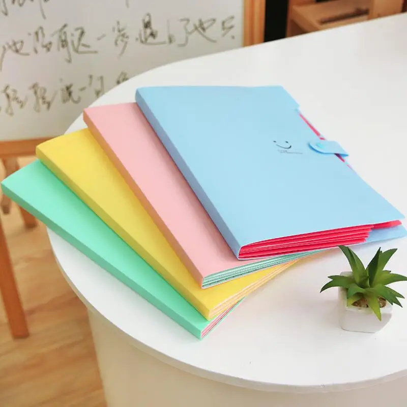 Candy Color Kawaii 32.4x23.6x1.9cm Smile Waterproof File Folder 5 Layers Document Bag Office Stationery PVC School Supplies
Candy Color Kawaii 32.4x23.6x1.9cm Smile Waterproof File Folder 5 Layers Document Bag Office Stationery PVC School Supplies