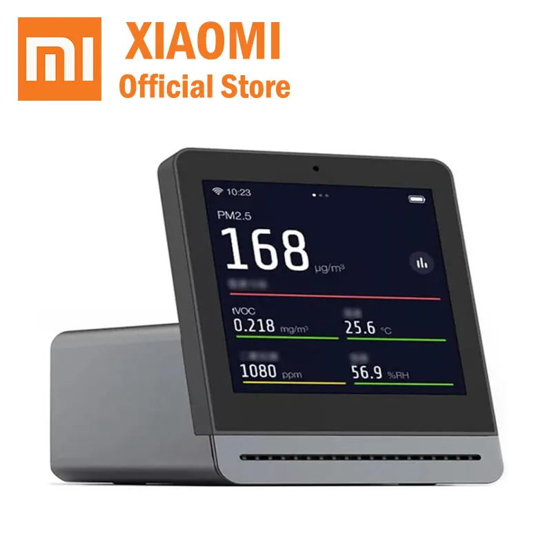 Xiaomi ClearGrass Air Detector 3.1" Retina Touch IPS Screen Mobile Touch Operation Indoor Outdoor clear grass Air monitor
Xiaomi ClearGrass Air Detector 3.1" Retina Touch IPS Screen Mobile Touch Operation Indoor Outdoor clear grass Air monitor