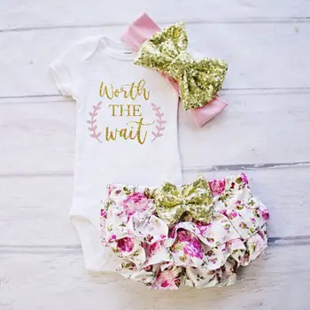 Newborn Toddler Baby Girl Floral Romper + Tutu Shorts Pants Outfits Clothes Set Shout Sleeve O Neck Printed Soft Lovely Sets Hot
Newborn Toddler Baby Girl Floral Romper + Tutu Shorts Pants Outfits Clothes Set Shout Sleeve O Neck Printed Soft Lovely Sets Hot