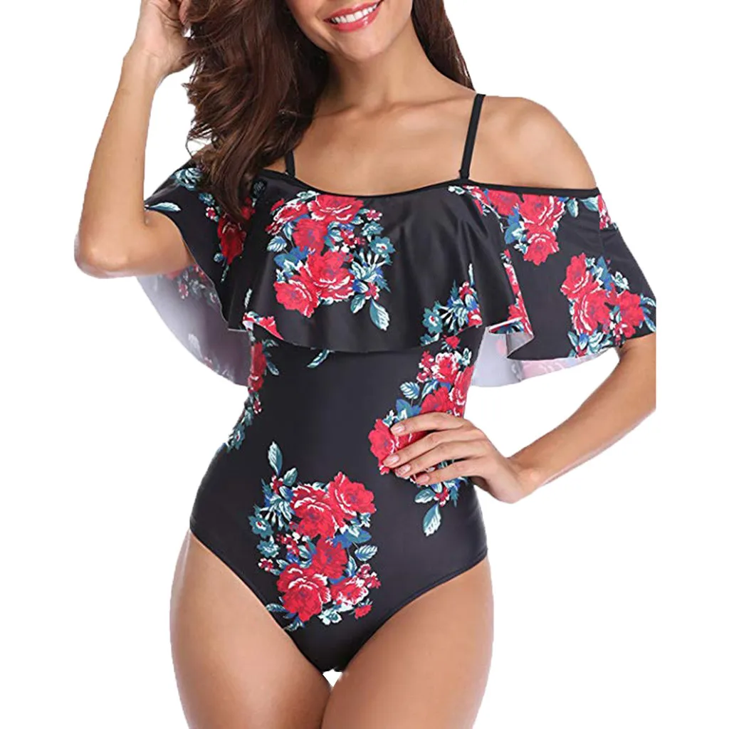 One Piece Thong Swimsuit Girls Brazilian Floral Swimwear Women Ruffle Swimsuit 2019 Summer Swimming Bathing Suit Stroj Kapielowy
One Piece Thong Swimsuit Girls Brazilian Floral Swimwear Women Ruffle Swimsuit 2019 Summer Swimming Bathing Suit Stroj Kapielowy