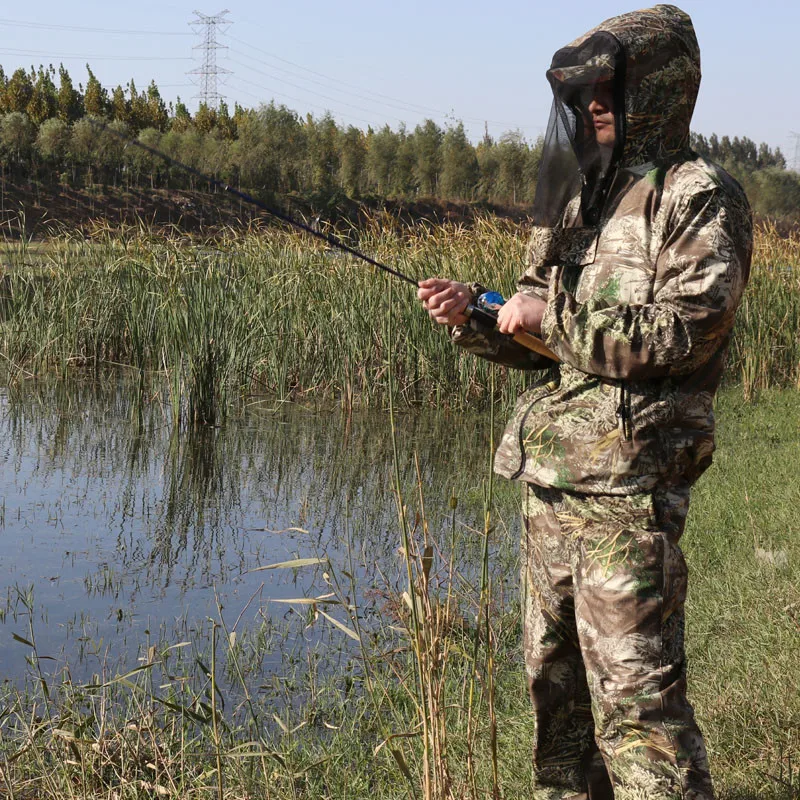 Cap Anti-mosquito breathable Spring or Autumn Medium thickness bionic wormwood camouflage Fishing Hunting Clother include Jacket
Cap Anti-mosquito breathable Spring or Autumn Medium thickness bionic wormwood camouflage Fishing Hunting Clother include Jacket