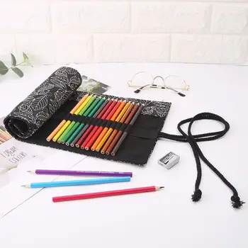 Beautiful Leaf School Pencil Case Roller 12/24/36/48/72 Holes Canvas Roll Up Makeup Canvas Pen Bag For Girls Boys Stationery
Beautiful Leaf School Pencil Case Roller 12/24/36/48/72 Holes Canvas Roll Up Makeup Canvas Pen Bag For Girls Boys Stationery