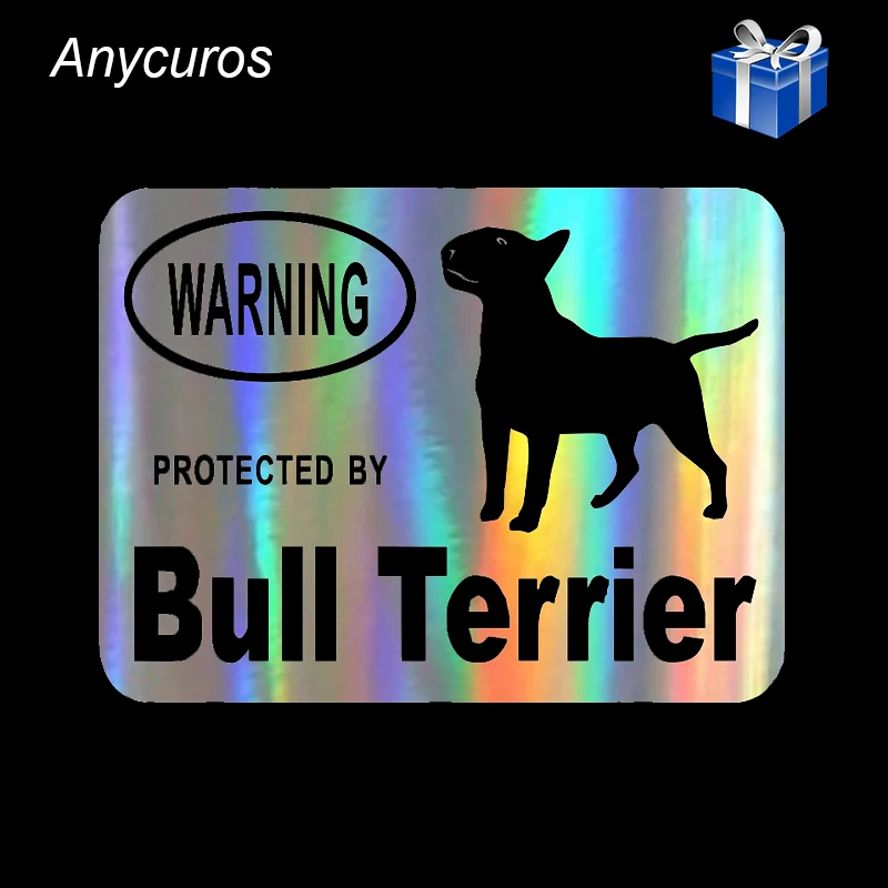 Anycuros Creative Fashion Protected By Bull Terrier Protected Animal Car Tail Car Stickers 13.3cm*10cm
Anycuros Creative Fashion Protected By Bull Terrier Protected Animal Car Tail Car Stickers 13.3cm*10cm