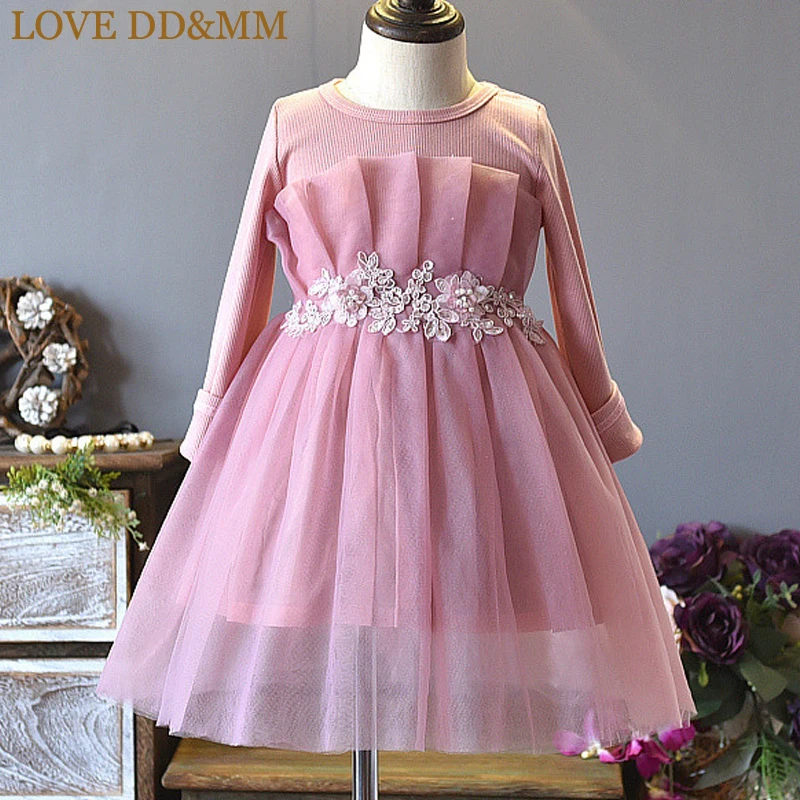 LOVE DD&MM Girls Dresses 2019 Autumn New Children's Clothing Girls Fashion Lace Kidney Knit Mesh Stitching Princess Dress
LOVE DD&MM Girls Dresses 2019 Autumn New Children's Clothing Girls Fashion Lace Kidney Knit Mesh Stitching Princess Dress