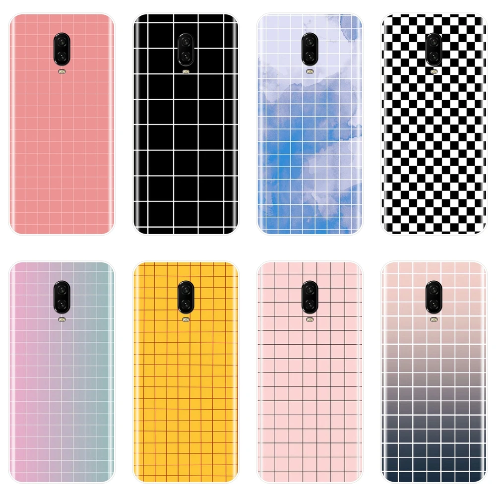 Back Cover For OnePlus 6 6T 5 5T 3 3T Yellow Gird Pink Black Lattice Simple Soft Silicone Phone Case For One Plus 6 6T 5 5T 3 3T
Back Cover For OnePlus 6 6T 5 5T 3 3T Yellow Gird Pink Black Lattice Simple Soft Silicone Phone Case For One Plus 6 6T 5 5T 3 3T