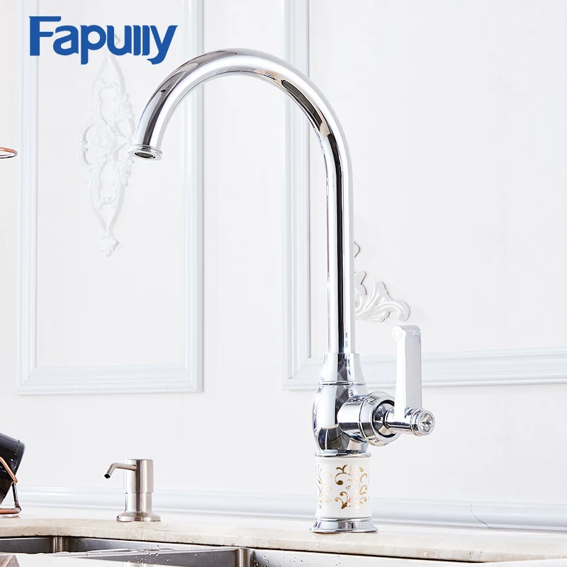 Kitchen Faucet Deck Mounted Oil Rubbed Bronze White Porcelain Body,Black Brass 360 Degree Swivel,Taps Ceramic Kitchens
Kitchen Faucet Deck Mounted Oil Rubbed Bronze White Porcelain Body,Black Brass 360 Degree Swivel,Taps Ceramic Kitchens