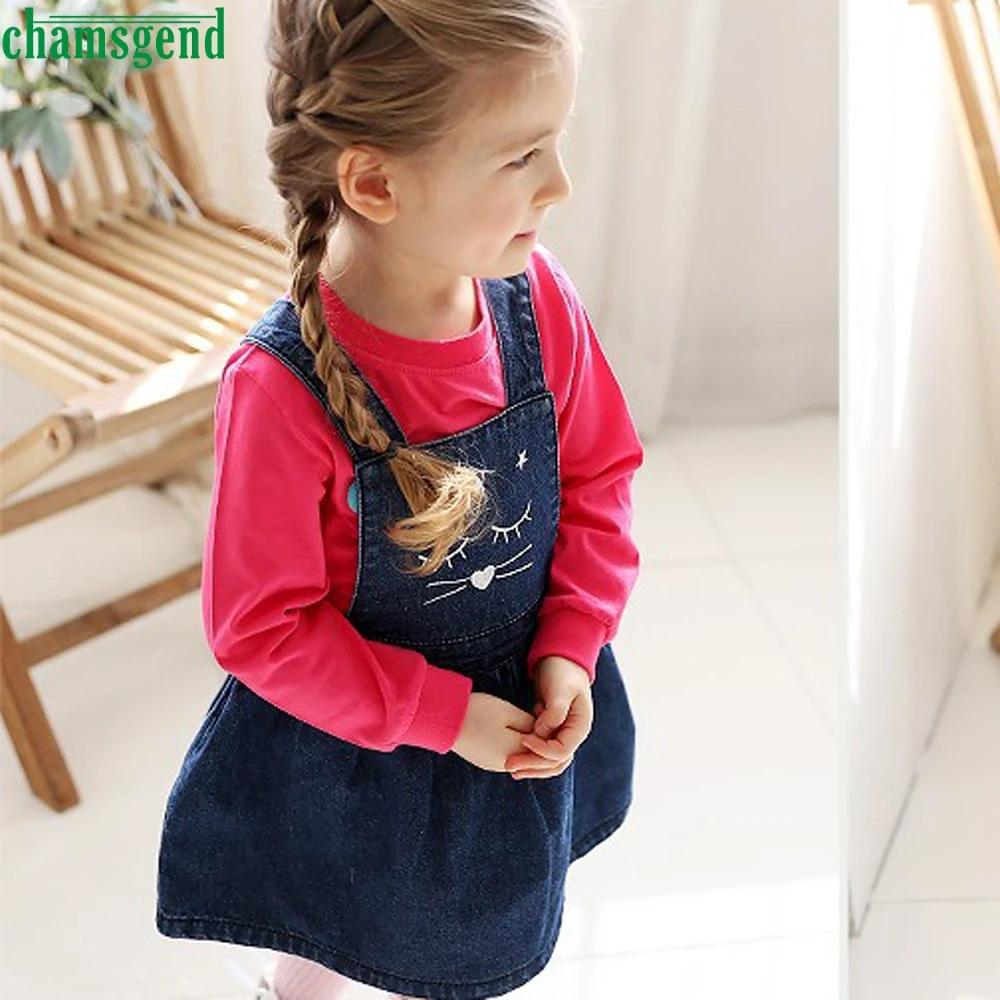 CHAMSGEND Fashion blue Toddler Kids Baby Girl character Cat Denim Print Princess Dress Sleeveless Overalls Dress 2018 Apr 24
CHAMSGEND Fashion blue Toddler Kids Baby Girl character Cat Denim Print Princess Dress Sleeveless Overalls Dress 2018 Apr 24