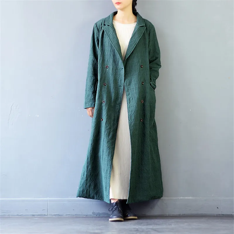 SCUWLINEN 2019 Spring Autumn Jacket Women Jacquard Turn Down Collar Long Linen Jacket S462
SCUWLINEN 2019 Spring Autumn Jacket Women Jacquard Turn Down Collar Long Linen Jacket S462