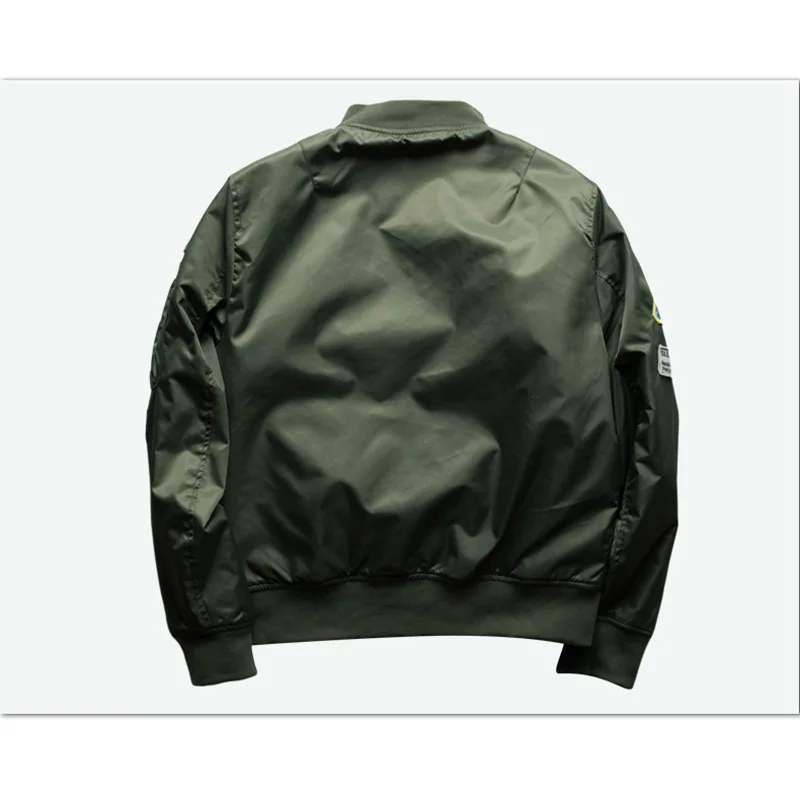 Thick Winter Bomber Coat Men Stand Collar Appliques Fall Jacket Streetwear Hip Hop Coats Warm 2019 New Ma1
Thick Winter Bomber Coat Men Stand Collar Appliques Fall Jacket Streetwear Hip Hop Coats Warm 2019 New Ma1