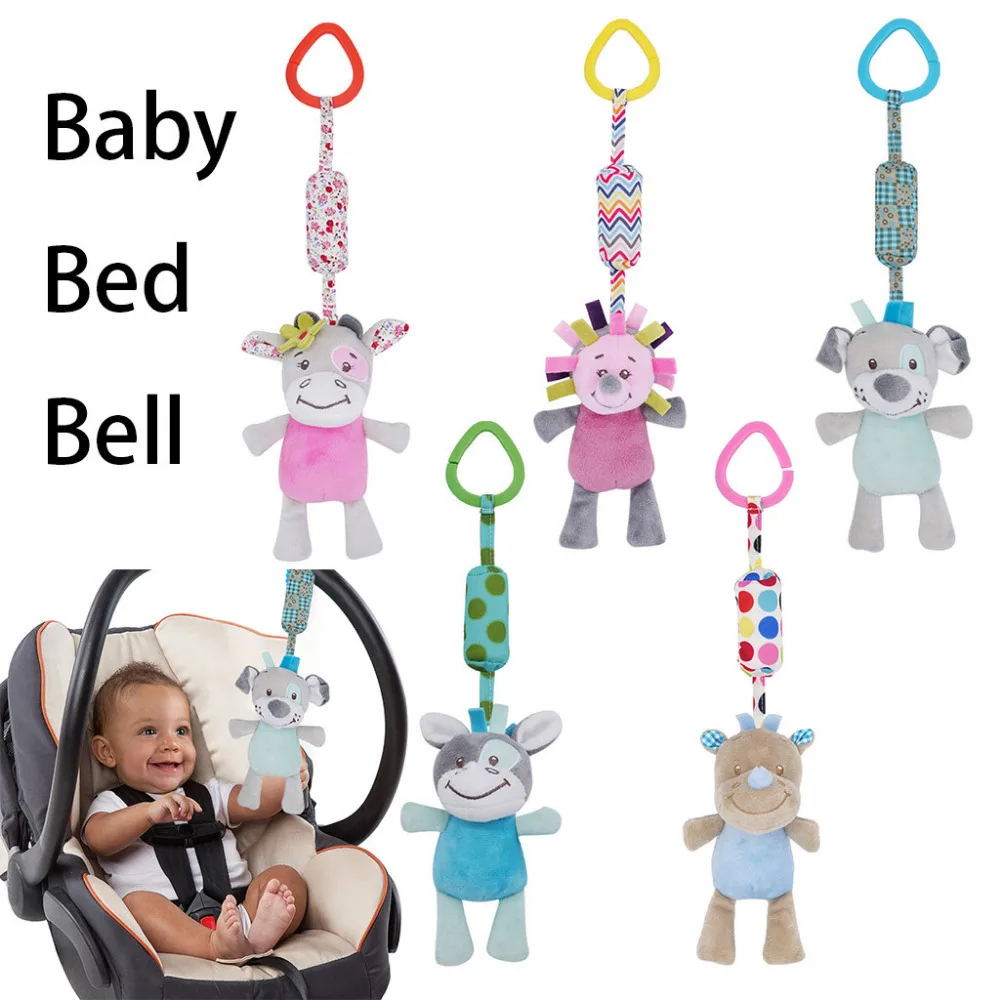 1pcs Funny Baby Rattles Animal Plush Toys Developmental Toy Bed Hanging Bed Infant Kids Soft Sound Educational toy F3
1pcs Funny Baby Rattles Animal Plush Toys Developmental Toy Bed Hanging Bed Infant Kids Soft Sound Educational toy F3