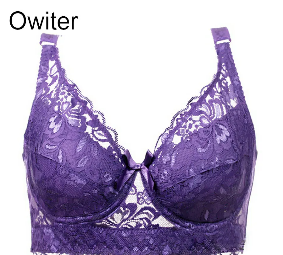 Owiter New 2017 spring and summer thin women plus size bra B C D cup lace bra female lingerie deep V sexy big size bra 32-42
Owiter New 2017 spring and summer thin women plus size bra B C D cup lace bra female lingerie deep V sexy big size bra 32-42