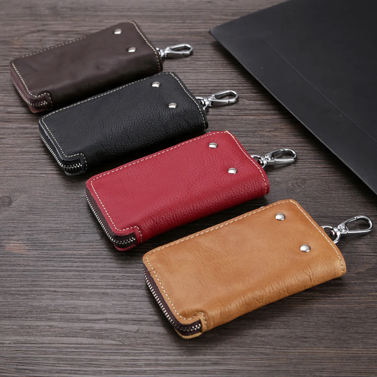 eTya High Quality Cowhide Key Case Travel Women's Men's Large Capacity Soft Genuine Leather Card Purse Housekeeper Key Wallets
eTya High Quality Cowhide Key Case Travel Women's Men's Large Capacity Soft Genuine Leather Card Purse Housekeeper Key Wallets