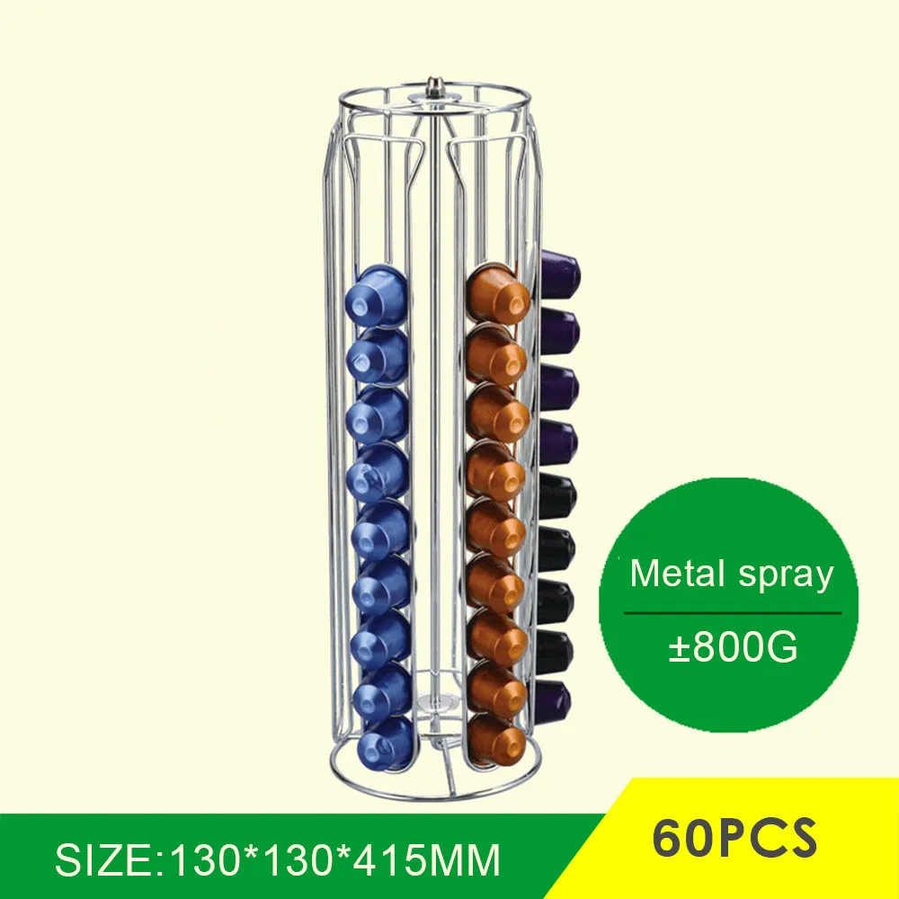 13 Type Carbon Steel Nespresso Dolce Gusto Coffee Capsule Holder Rotating Tower Capsules Storage Rack For Nescafe
13 Type Carbon Steel Nespresso Dolce Gusto Coffee Capsule Holder Rotating Tower Capsules Storage Rack For Nescafe