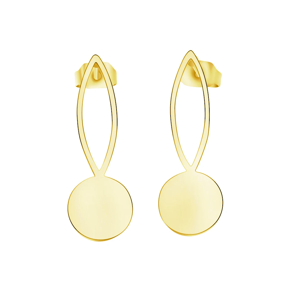 Minimalism Geometric Round Earrings For Women Simple Jewelry Stainless Steel Gold Color Fashion Stud Earring Best Friend Gifts
Minimalism Geometric Round Earrings For Women Simple Jewelry Stainless Steel Gold Color Fashion Stud Earring Best Friend Gifts
