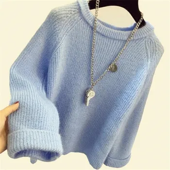 Autumn winter women o-neck sweaters and pullovers korean style long sleeve casual crop sweater slim solid knitted sweater C044
Autumn winter women o-neck sweaters and pullovers korean style long sleeve casual crop sweater slim solid knitted sweater C044