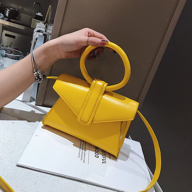2019 High Quality PU Leather Famous Brand Luxury Handbag Designer Ring Handbag Shoulder Slung Candy Bag Women's Bag
2019 High Quality PU Leather Famous Brand Luxury Handbag Designer Ring Handbag Shoulder Slung Candy Bag Women's Bag