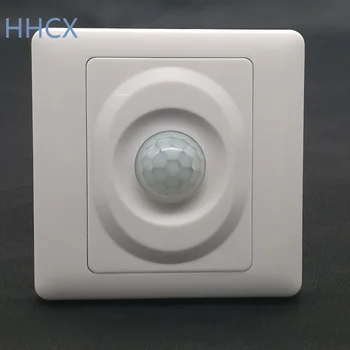 1PCS 180-250VAC Type 86 high sensitivity adjustable light delay infrared human body induction switch
1PCS 180-250VAC Type 86 high sensitivity adjustable light delay infrared human body induction switch