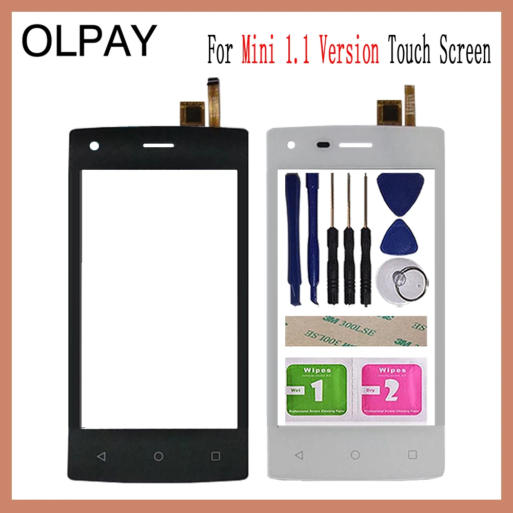 OLPAY 4.0'' Mobile Phone Touch Screen Digitizer For Tele2 mini 1.1 Version Touch Glass Sensor Tools Free Adhesive And Wipes
OLPAY 4.0'' Mobile Phone Touch Screen Digitizer For Tele2 mini 1.1 Version Touch Glass Sensor Tools Free Adhesive And Wipes