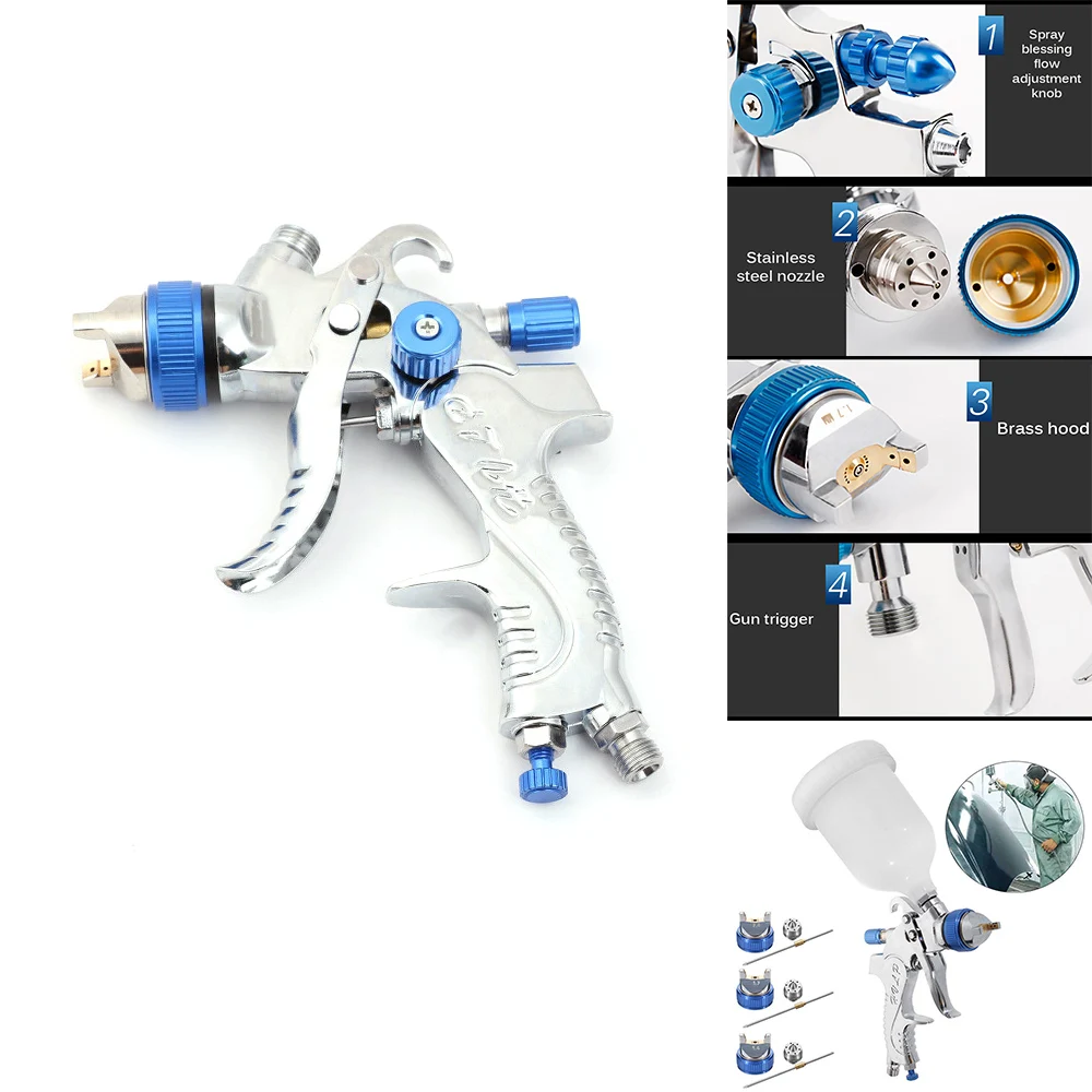 air spray gun hand manual spray gun 1.4mm 2.0mm 1.7mm HVLP sprayer air spray gun Car Coating Painting sprayer
air spray gun hand manual spray gun 1.4mm 2.0mm 1.7mm HVLP sprayer air spray gun Car Coating Painting sprayer