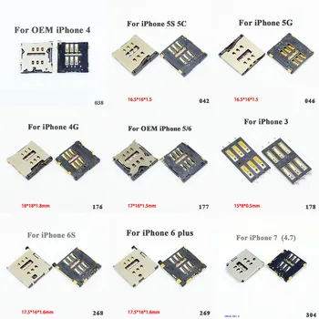Sim Card Tray Slot Holder Socket Connector For iPhone Apple 4G 4S 5 C 5S 6G 6 Plus
Sim Card Tray Slot Holder Socket Connector For iPhone Apple 4G 4S 5 C 5S 6G 6 Plus