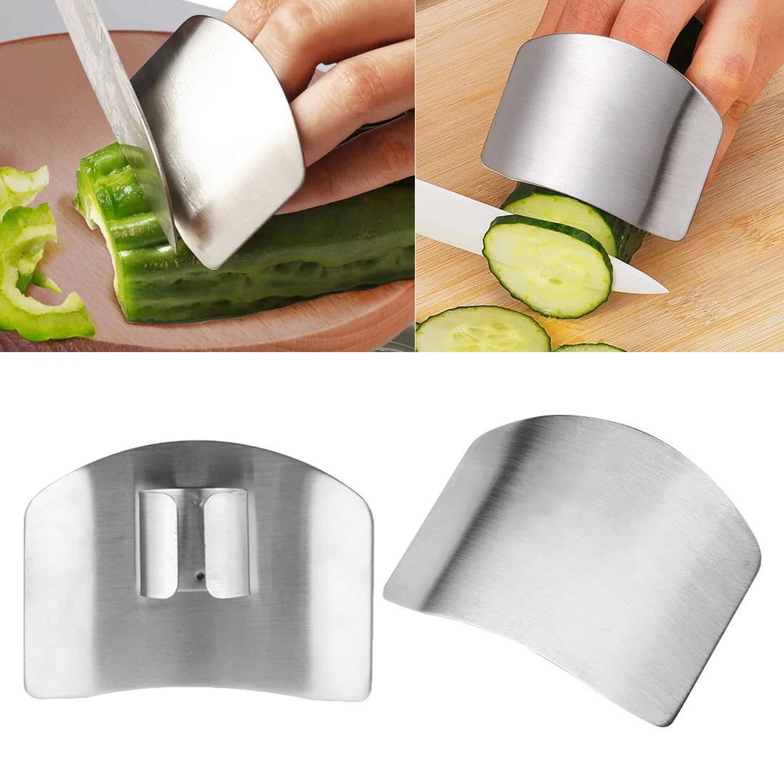 Stainless Steel Knife Finger Hand Guard Finger Protector For Cutting Slice Chop Safe Slice Cooking Finger Protection Tools
Stainless Steel Knife Finger Hand Guard Finger Protector For Cutting Slice Chop Safe Slice Cooking Finger Protection Tools