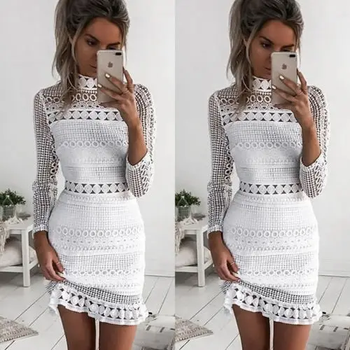 2018 Women's Stylish Dress Summer Spring White Lace Mini Party Bodycon Dresses Sexy Club Casual Vintage Beach Sundress Plus Size
2018 Women's Stylish Dress Summer Spring White Lace Mini Party Bodycon Dresses Sexy Club Casual Vintage Beach Sundress Plus Size