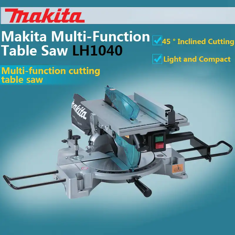 The New Japan Makita Lh1040 Multi Function Table Saw Cut Aluminum
