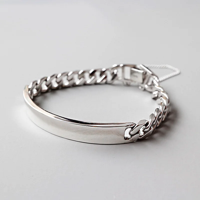 HFYK 925 Sterling Silver Bracelets Fashion Thick Chain Bracelets For Women Silver Bangles pulseira feminina pulseras bileklik
HFYK 925 Sterling Silver Bracelets Fashion Thick Chain Bracelets For Women Silver Bangles pulseira feminina pulseras bileklik