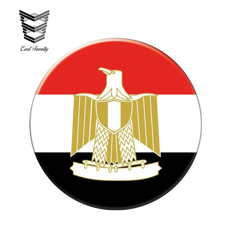 EARLFAMILY 13cm x 13cm Auto Moto Bike Suitcase Laptop Flag Round Egypt-egypt Reflective Car Sticker Waterproof 3D Car Styling
EARLFAMILY 13cm x 13cm Auto Moto Bike Suitcase Laptop Flag Round Egypt-egypt Reflective Car Sticker Waterproof 3D Car Styling