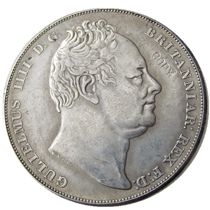 UF(80)Great Britain William IV Proof Crown 1834 Silver Plated Letter Edge Copy Coin
UF(80)Great Britain William IV Proof Crown 1834 Silver Plated Letter Edge Copy Coin