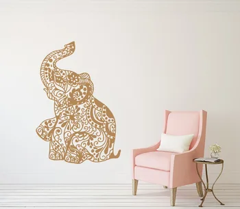 Bohemian Elephant Wall Decals Floral Patterns Kids Nursery Vinyl Indian Style Bohe Bedding Decor HomeSelf Removable Decal SYY318
Bohemian Elephant Wall Decals Floral Patterns Kids Nursery Vinyl Indian Style Bohe Bedding Decor HomeSelf Removable Decal SYY318