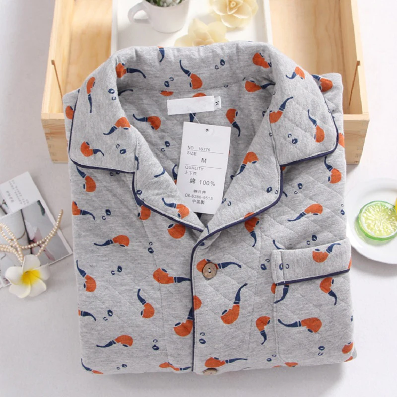 men winter thick cotton home clothing (3)