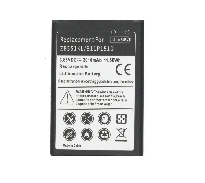 Ciszean 1x 3010mAh / 11.58Wh B11P1510 / C11P1510 Replacement Battery For ASUS ZenFone Go TV X013DB ZB551KL + Tracking Code 
Ciszean 1x 3010mAh / 11.58Wh B11P1510 / C11P1510 Replacement Battery For ASUS ZenFone Go TV X013DB ZB551KL + Tracking Code