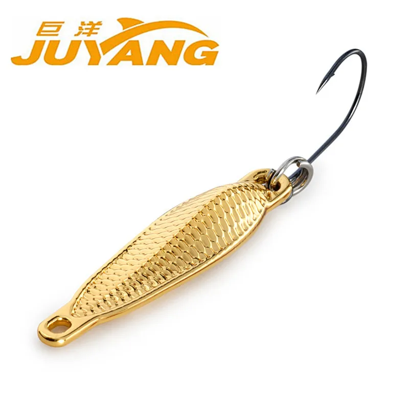 2PCS JUYANG Free shipping fishing lures spoon wobbler 2g 3g metal lure spinner bait hard baits isca artificial fishing tackle
2PCS JUYANG Free shipping fishing lures spoon wobbler 2g 3g metal lure spinner bait hard baits isca artificial fishing tackle