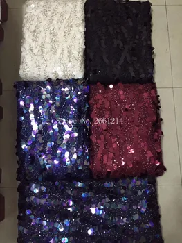 Top Quality sequins African Tulle Lace Fabric JRB-18976 with nice design for bridal dress
Top Quality sequins African Tulle Lace Fabric JRB-18976 with nice design for bridal dress
