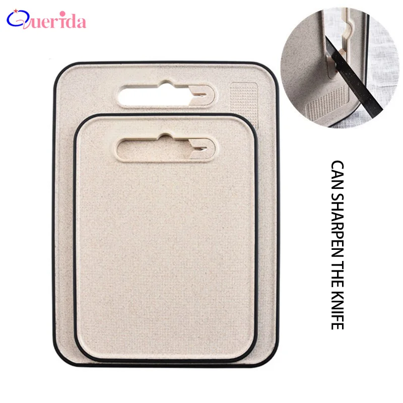 Wheat Straw Multi-Function Can Sharpen The Knife Cutting Board Kitchen Anti-bacterial Chopping Block Fruit Vegetable Meat Tools
Wheat Straw Multi-Function Can Sharpen The Knife Cutting Board Kitchen Anti-bacterial Chopping Block Fruit Vegetable Meat Tools